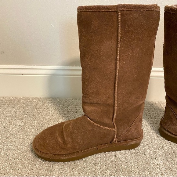BearPaw Women's Tall Suede Boot in Hickory (Size 7) - Picture 7 of 7
